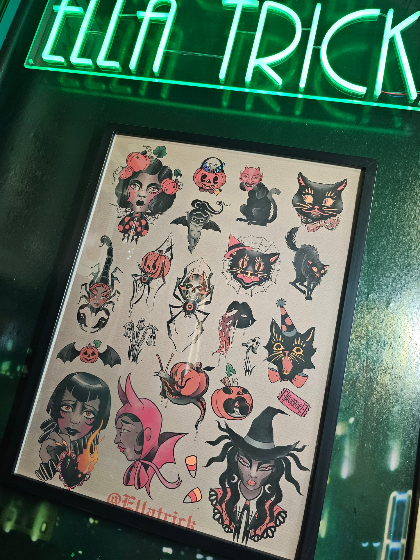 18x24 halloween flash poster