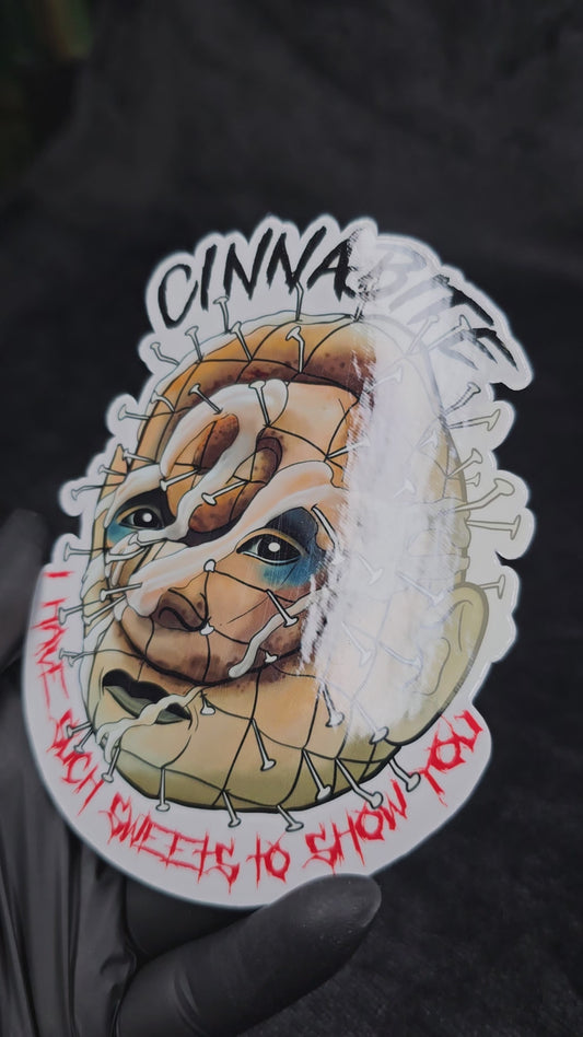 large cinnabite cenobite 'such sweets to show you'